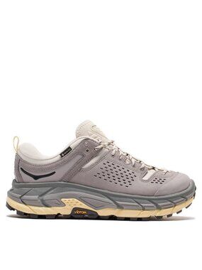 NEW Rare HOKA TOR ULTRA Lo Hiking Walking Shoe Mens 9 US 42 2/3 EUR Opal Oatmilk